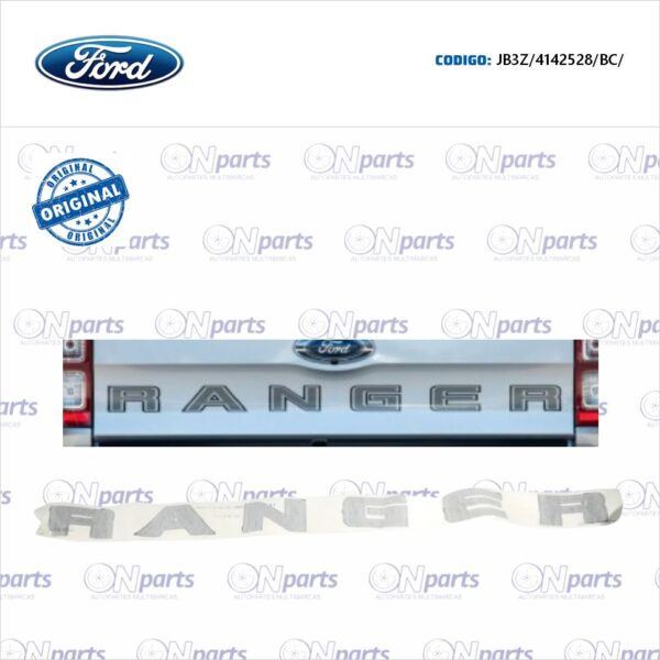 STICKER EMBLEMA TRASERO RANGER